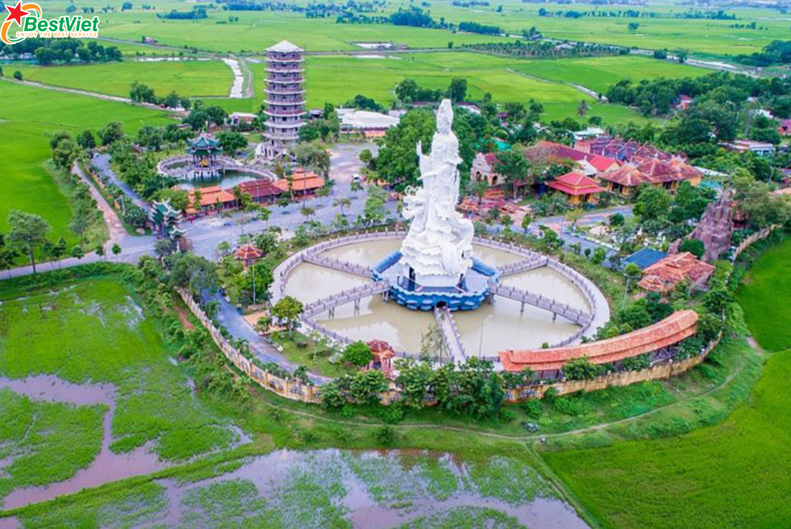 Du Lịch Hà Nội Cần Thơ Sóc Trăng Bạc Liêu Cà Mau Đất Mũi Tiền Giang Bến Tre Tây Ninh Sài Gòn 5 Ngày 4 Đêm bay hàng không Vietnam Airlines