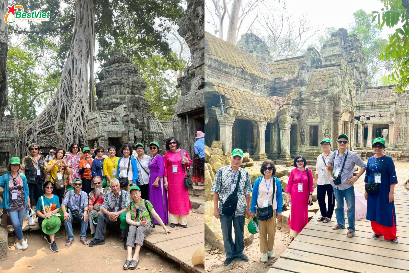Du Lịch Hà Nội - Campuchia: Siem Reap – Ăngkor - Phnompenh – Du thuyền sông bốn mặt – Hoàng Cung 4 Ngày 3 Đêm Bay Angkor Cambodia Air, Vietjet