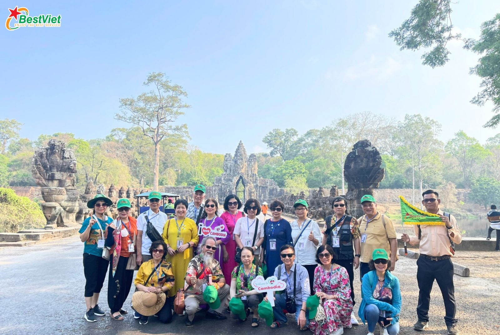 Du Lịch Hà Nội - Campuchia: Siem Reap – Ăngkor - Phnompenh – Du thuyền sông bốn mặt – Hoàng Cung 4 Ngày 3 Đêm Bay Angkor Cambodia Air, Vietjet