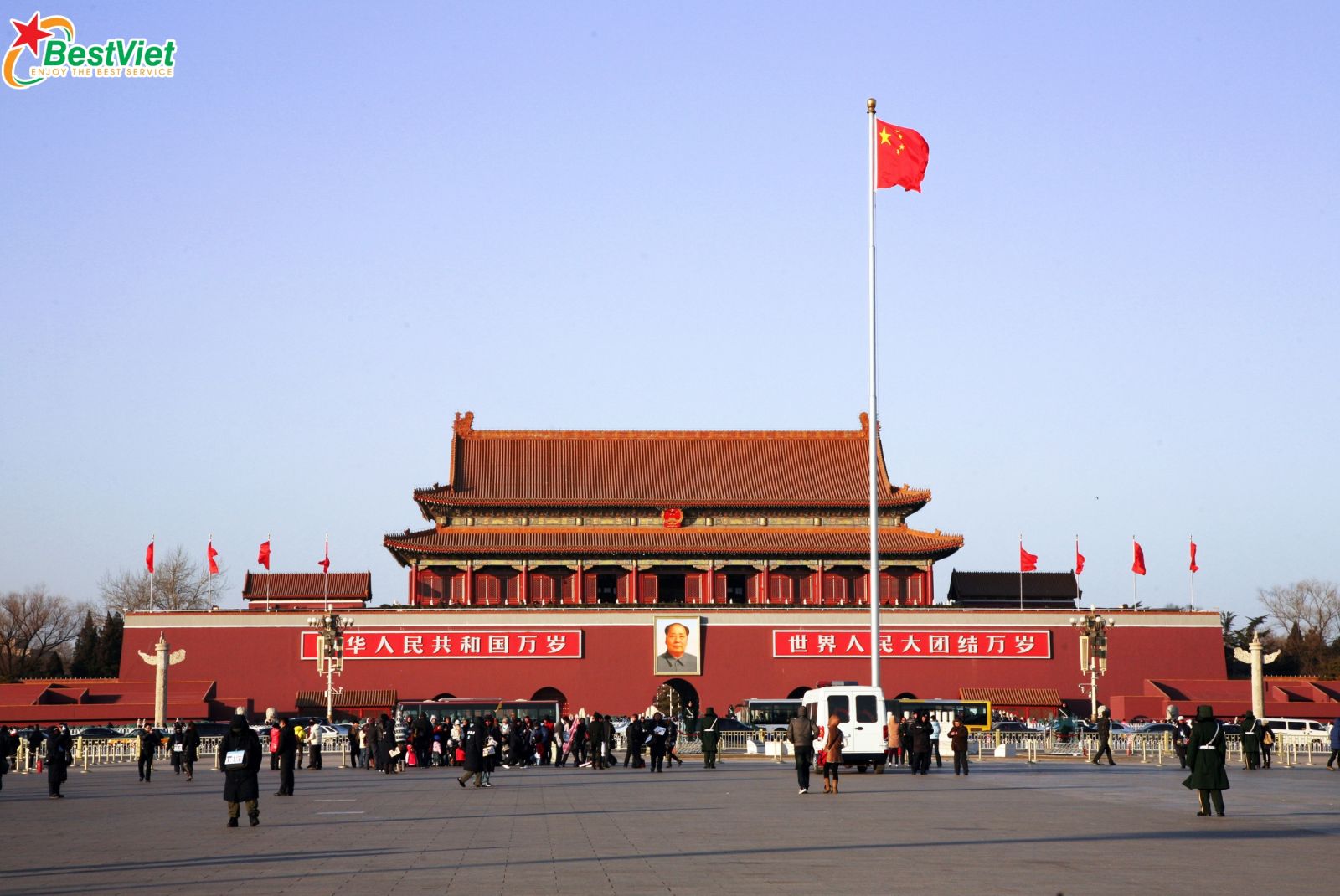 Du Lịch Hà Nội - Bắc Kinh-Vạn Lý Trường Thành-Tử cấm thành-5 ngày 4 đêm-Bay Bay Air China