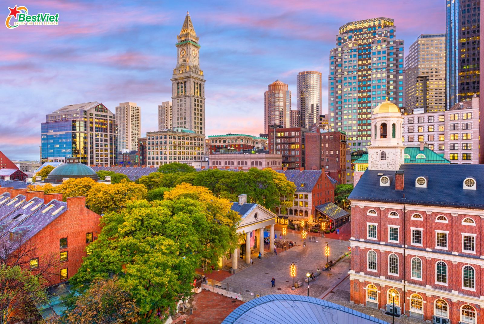 New York - Boston - Niagara Falls - Washington D.C - Las Vegas - Grand Canyon Los Angeles - San Diego - San Jose - San Francisco 14 Ngày 13 Đêm