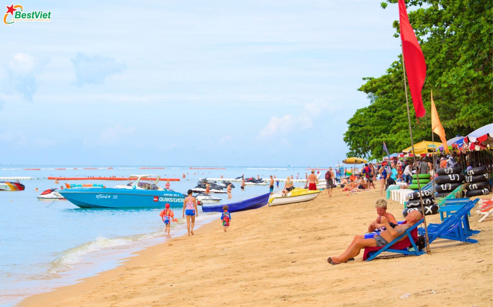 Bãi Biện Jomtien Beach