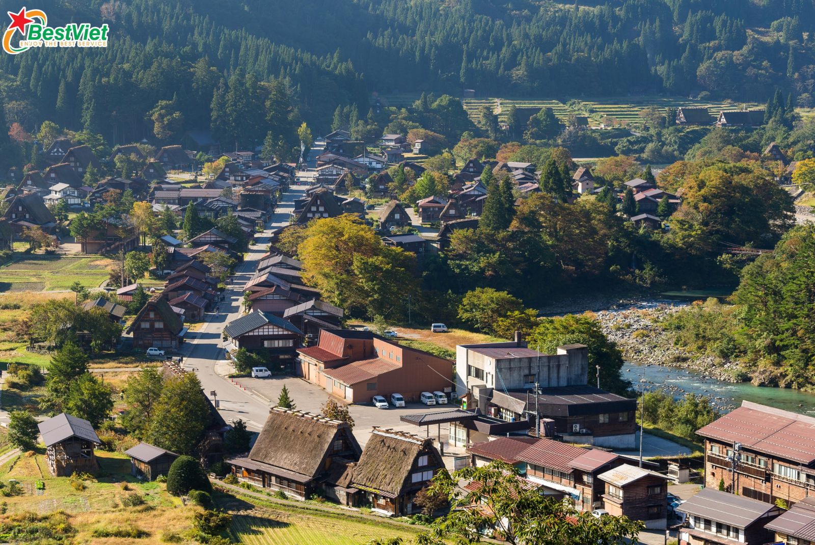 Du Lịch Hà Nội -Nagoya – Shirakawa-go – Takayama – Fuji – Tokyo-6 ngày 5 đêm-bay  Vietnam Airlines