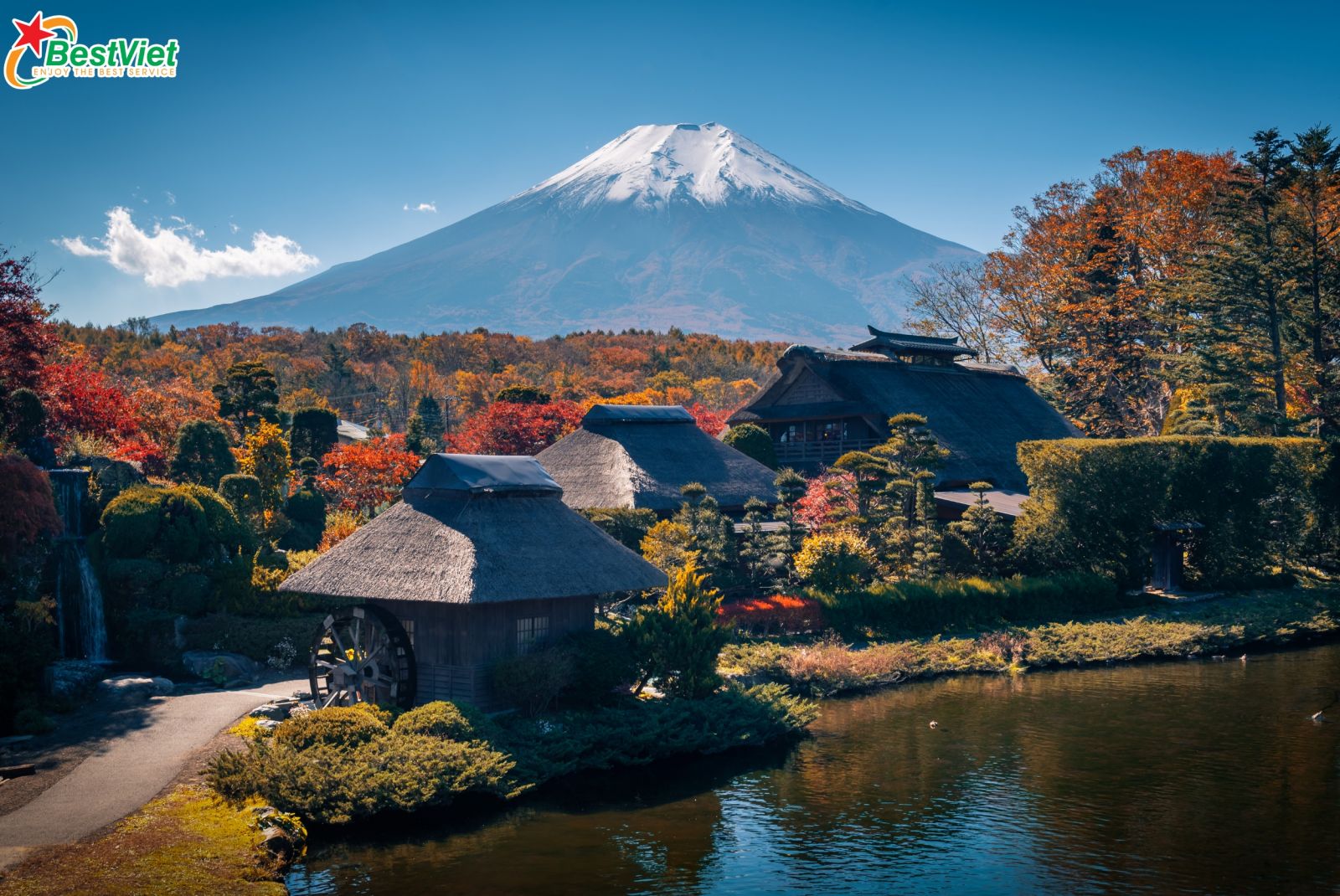 Du Lịch Hà Nội -Nagoya – Shirakawa-go – Takayama – Fuji – Tokyo-6 ngày 5 đêm-bay  Vietnam Airlines