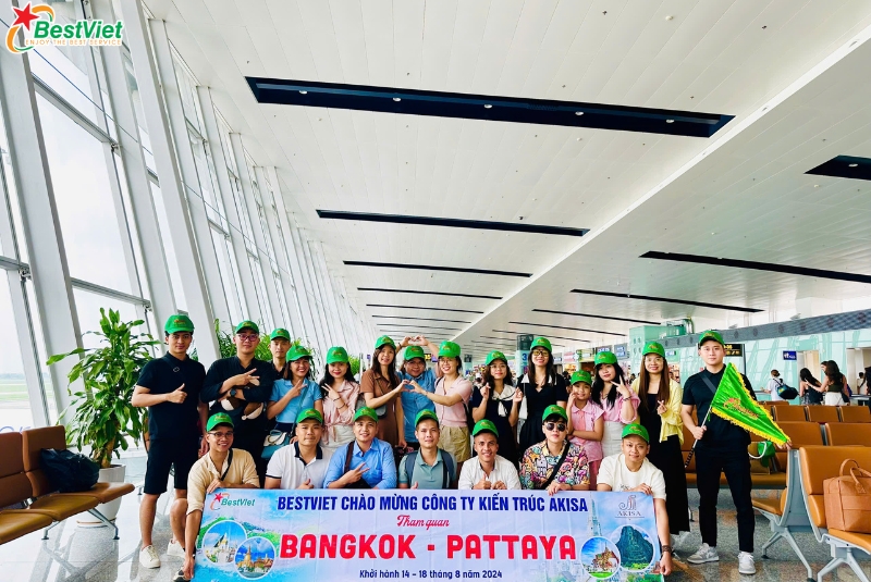 Tour Hà Nội - Bangkok - Pattaya 5 ngày 4 đêm Bay hàng không Vietnam Airline